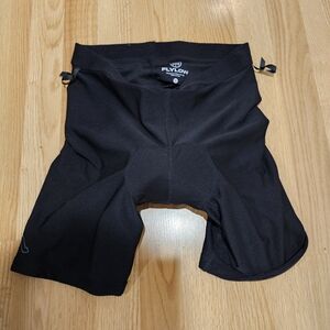 Flylow Men's Black Bike Liner shorts (Cru?), Large